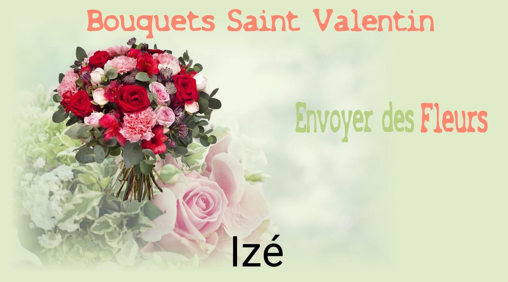 Roses de Saint-Valentin livrées à Izé